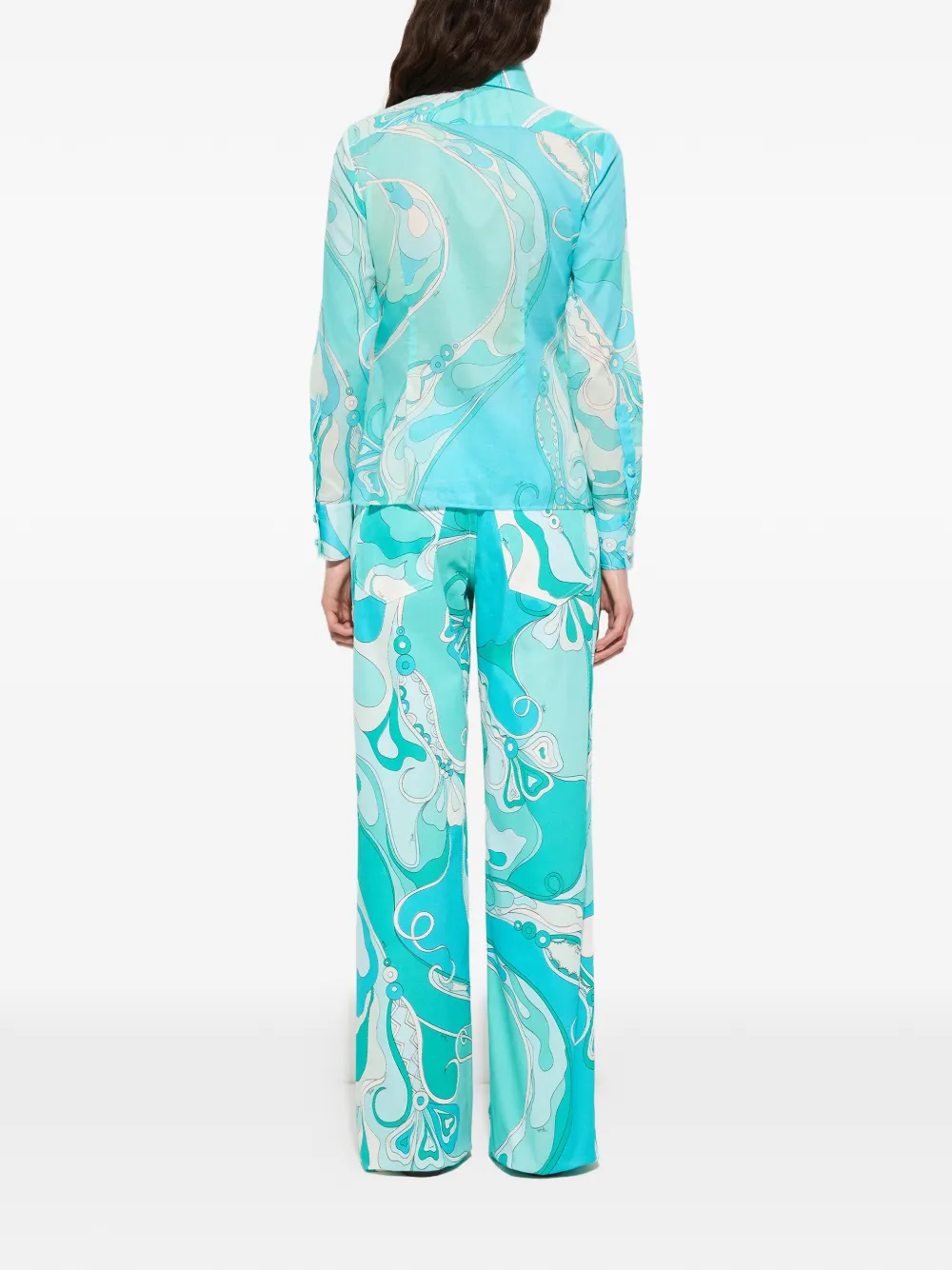 PUCCI Orchidee-print cotton shirt | Shirts | Image 2