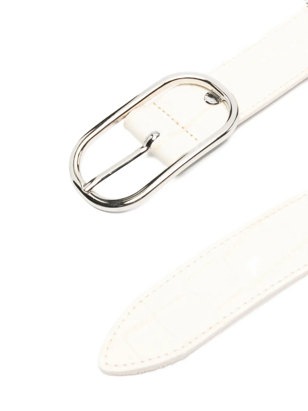  Herskind Cinturón Con Hebilla Oval - Neutro 