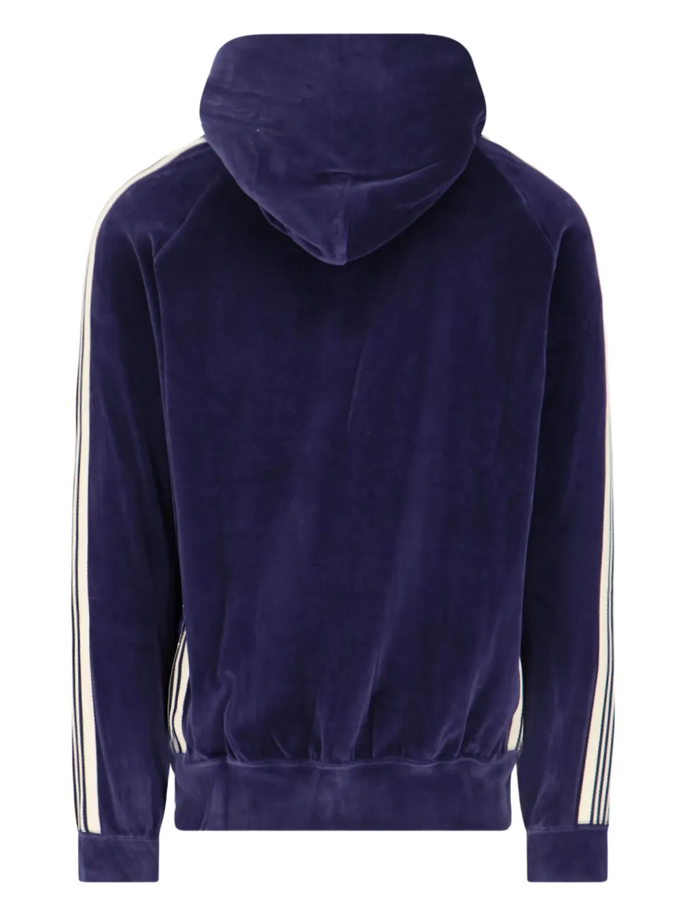 Needles logo-embroidered striped hoodie | Hoodies | Image 2