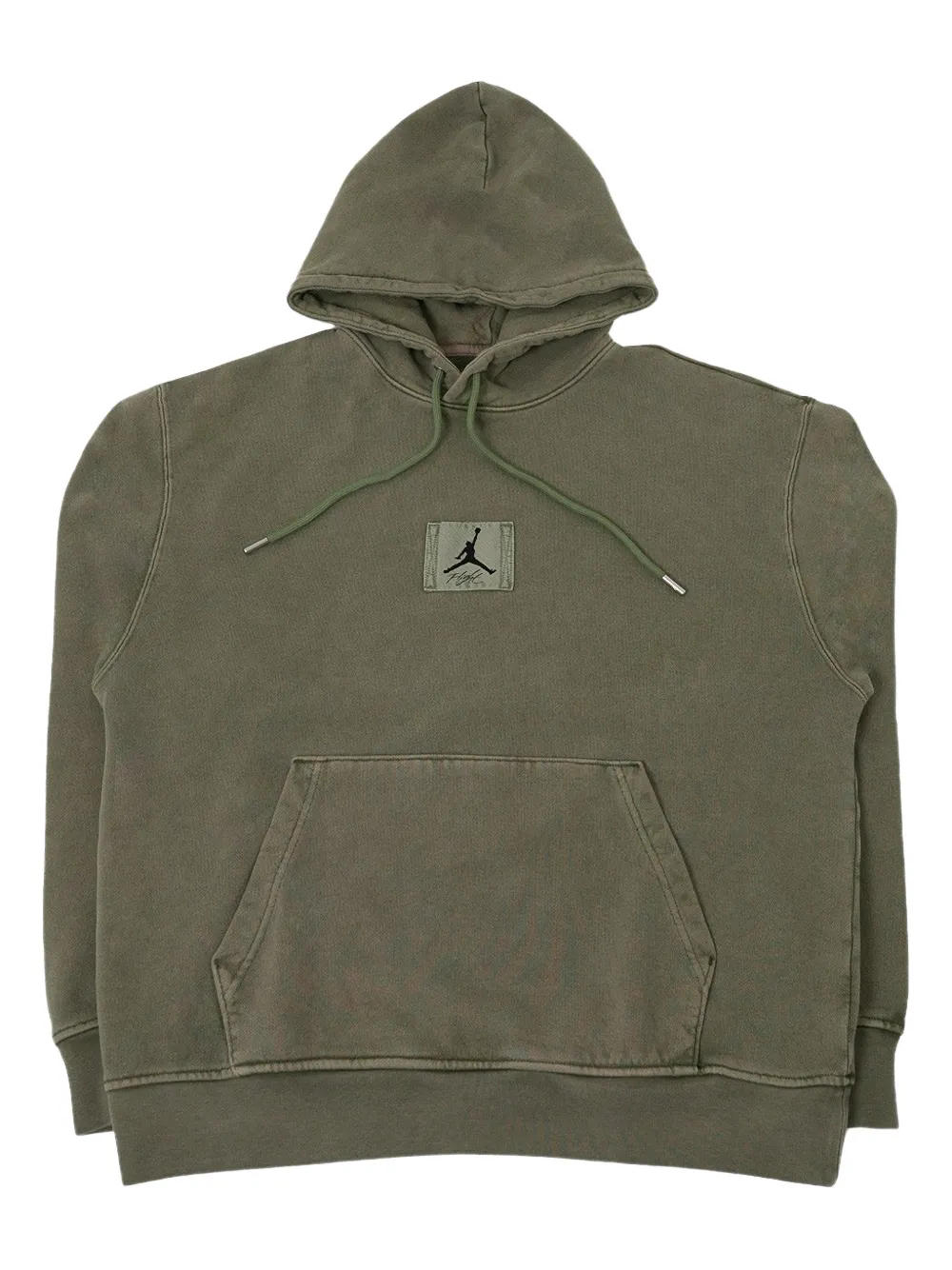 Jordan kangaroo-pocket hoodie - Verde