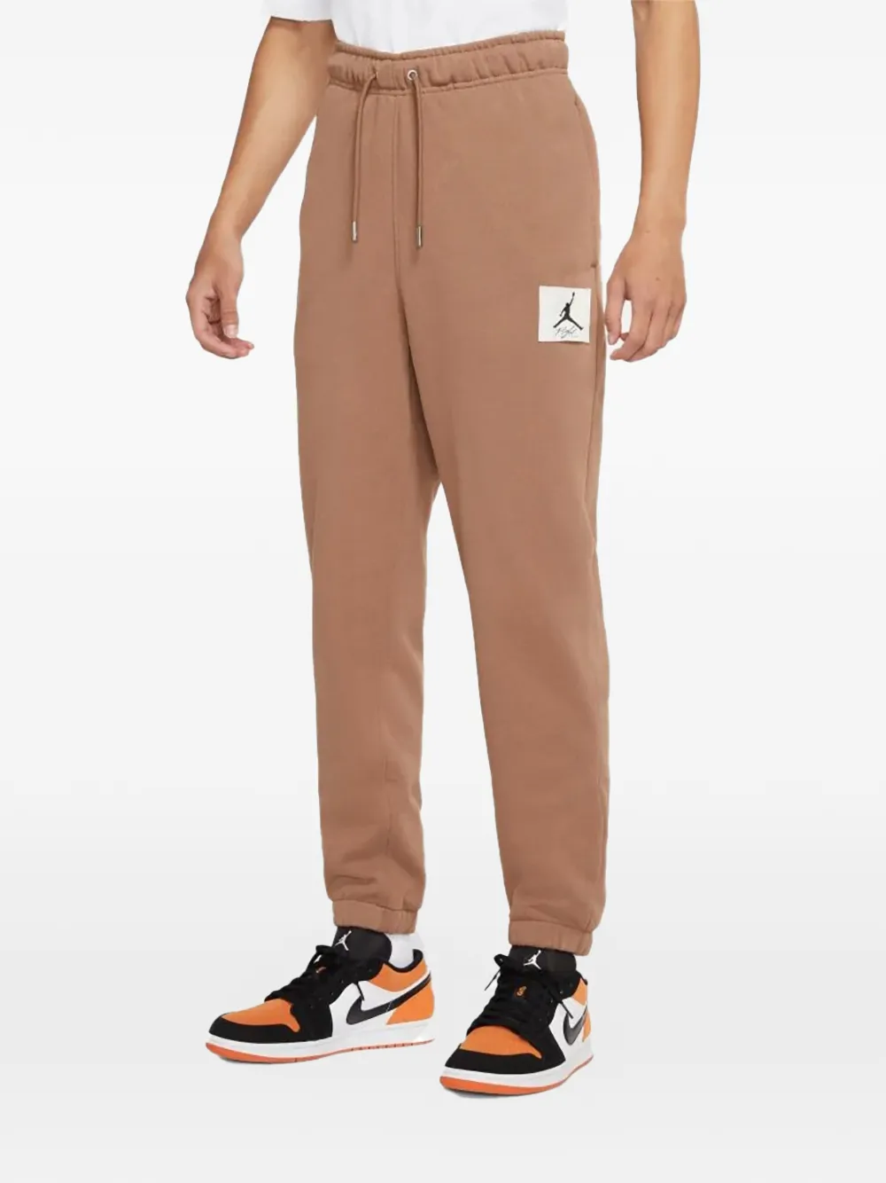 Jordan Essential Statement fleece track pants | Brown | Image 1