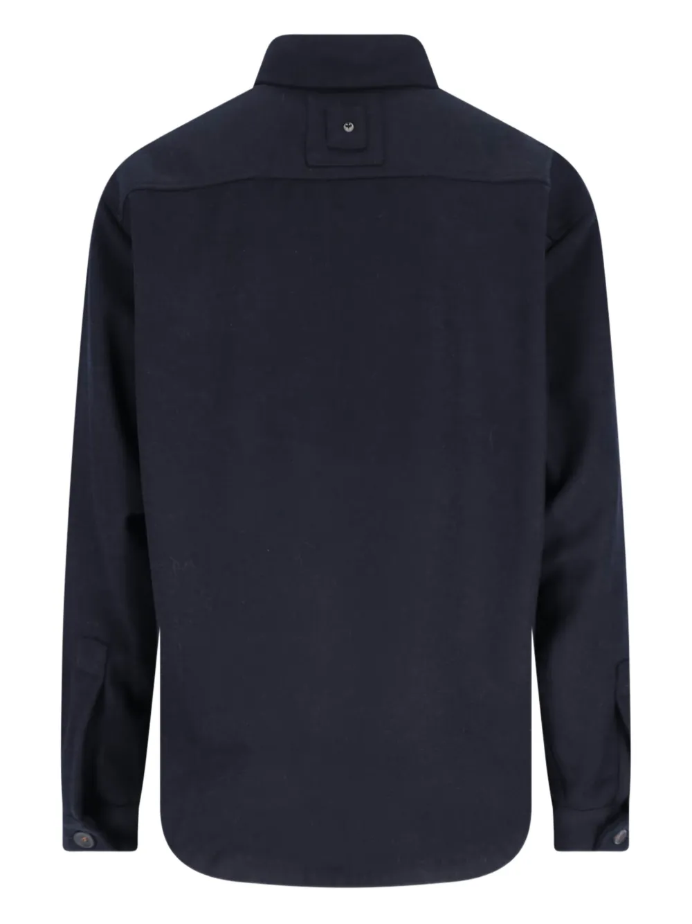 White Sand Overhemd met borstzakken en knopen - Blauw