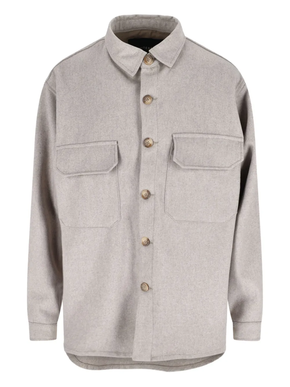 White Sand chest-pockets shirt - Toni neutri
