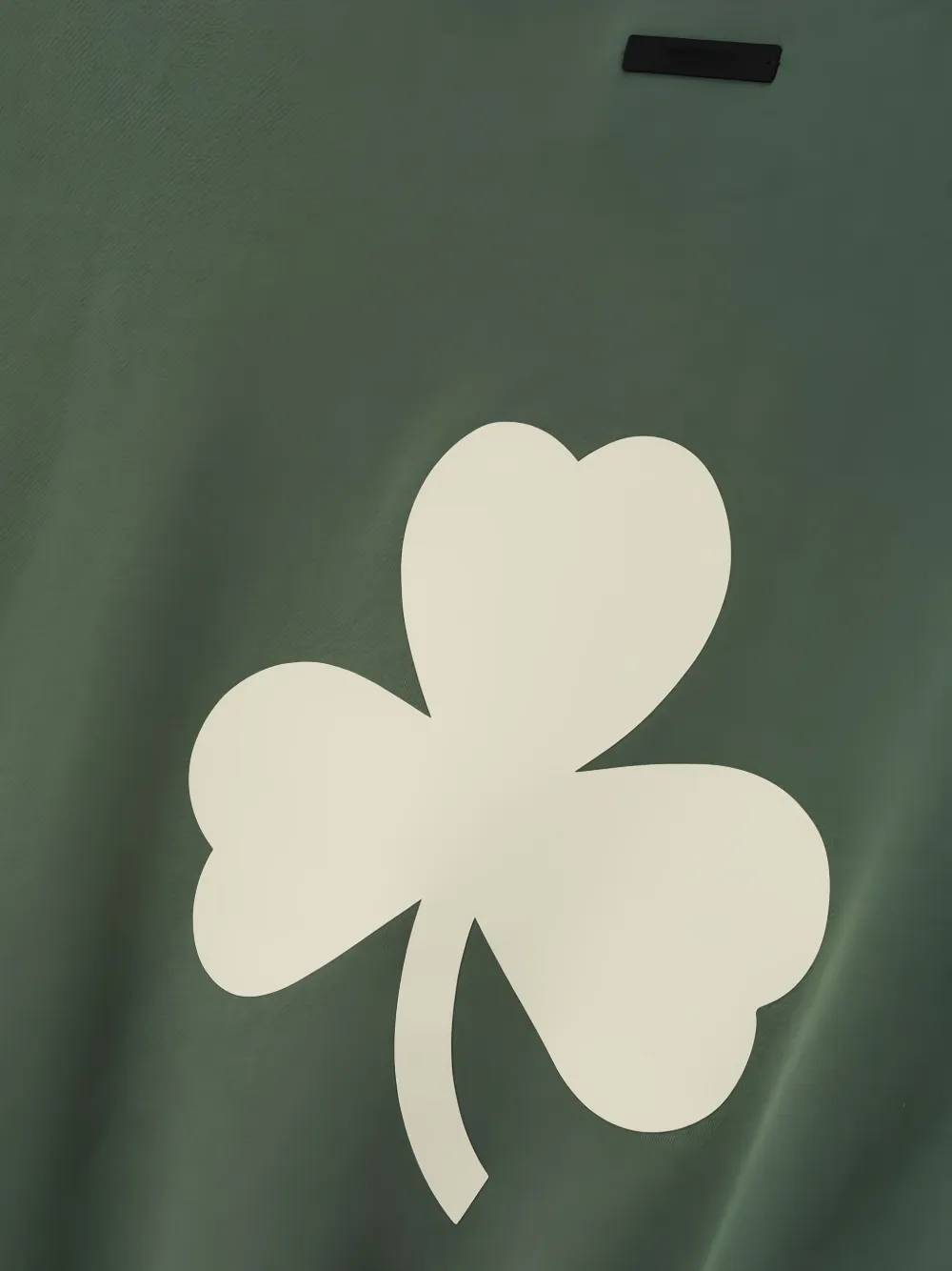 FEAR OF GOD ESSENTIALS Shamrock met grafische ronde hals Groen