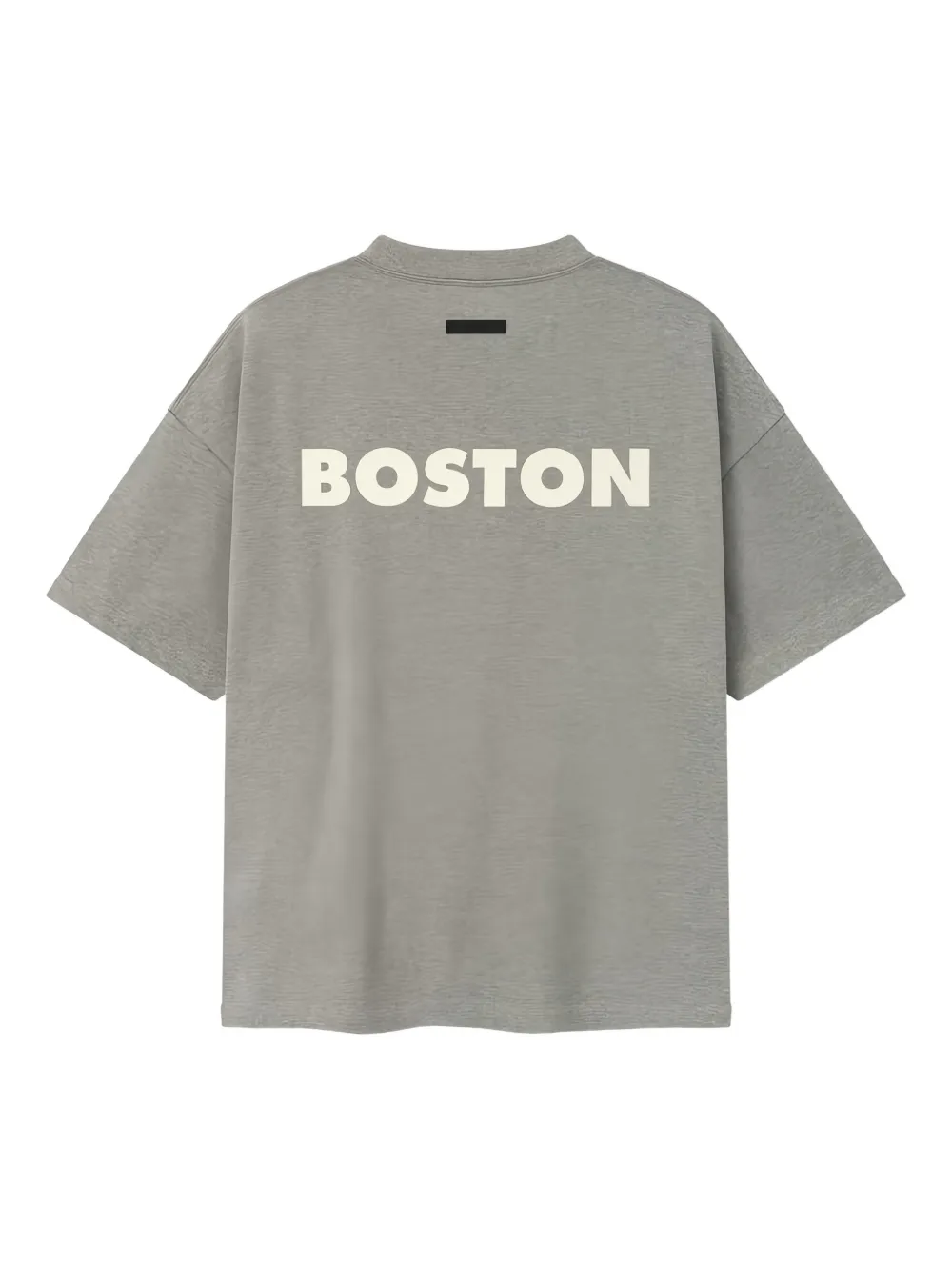 FEAR OF GOD ESSENTIALS Boston T-shirt met logo - Grijs