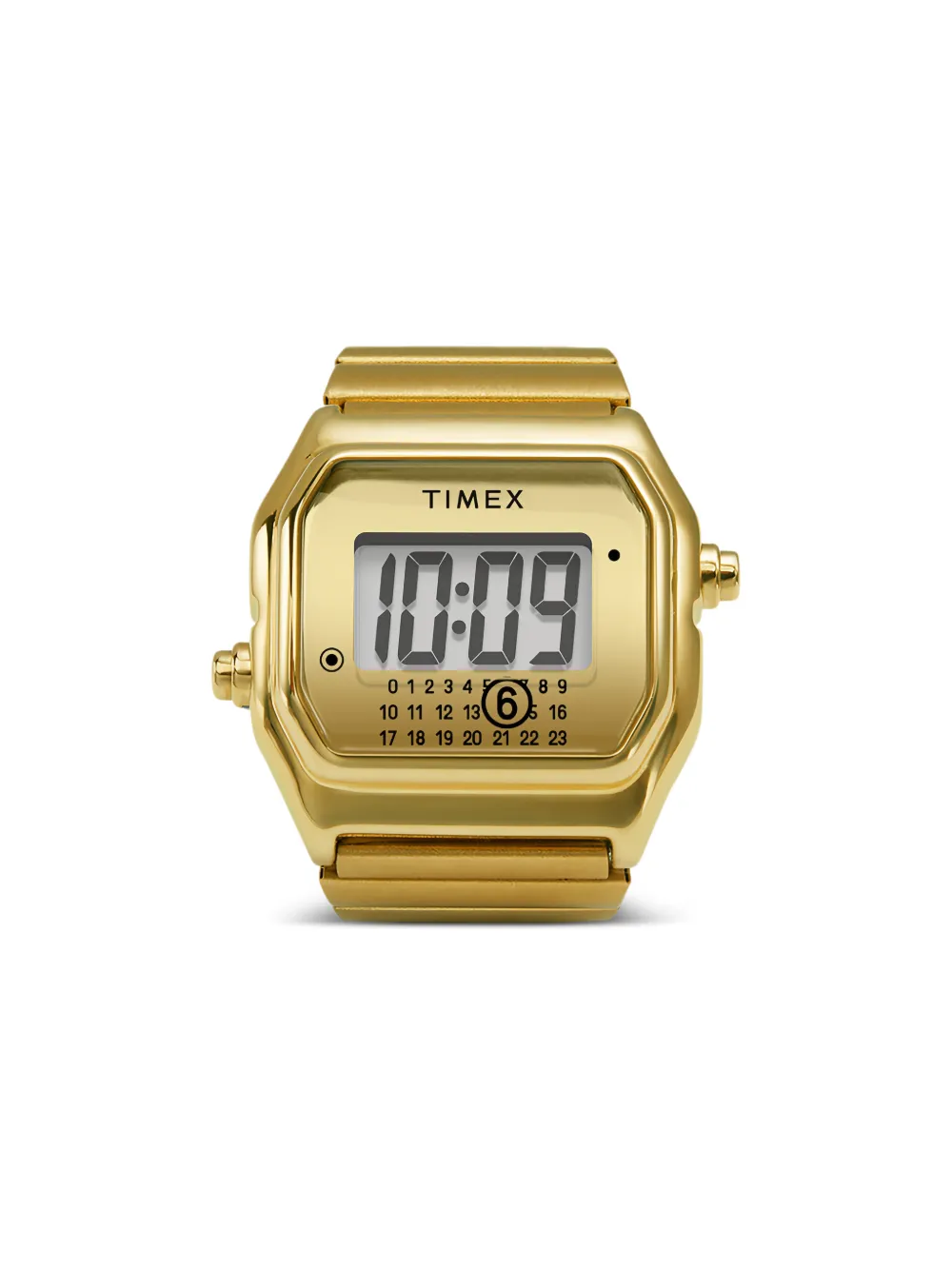MM6 Maison Margiela x Timex gold digital 24mm watch - Oro