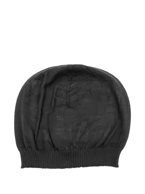Rick Owens cashmere beanie hat 