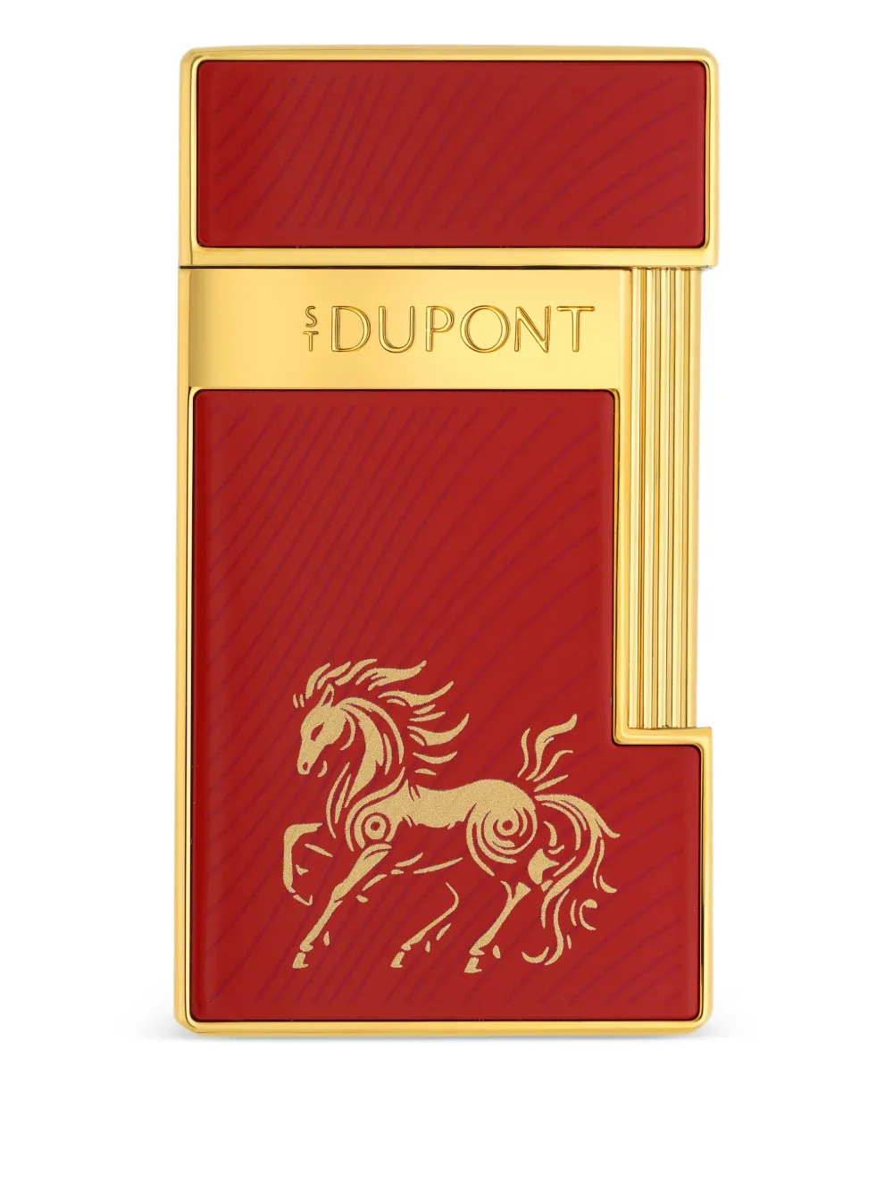 S.T. Dupont Slimmy horse-design lighter | Red | Image 1