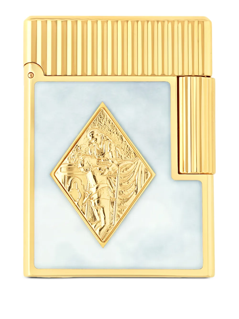 S.T. Dupont Line 1 Romeo Y Julieta embellished lighter | Yellow | Image 1