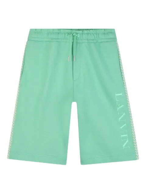 Lanvin Enfant shorts con cordones en la pretina