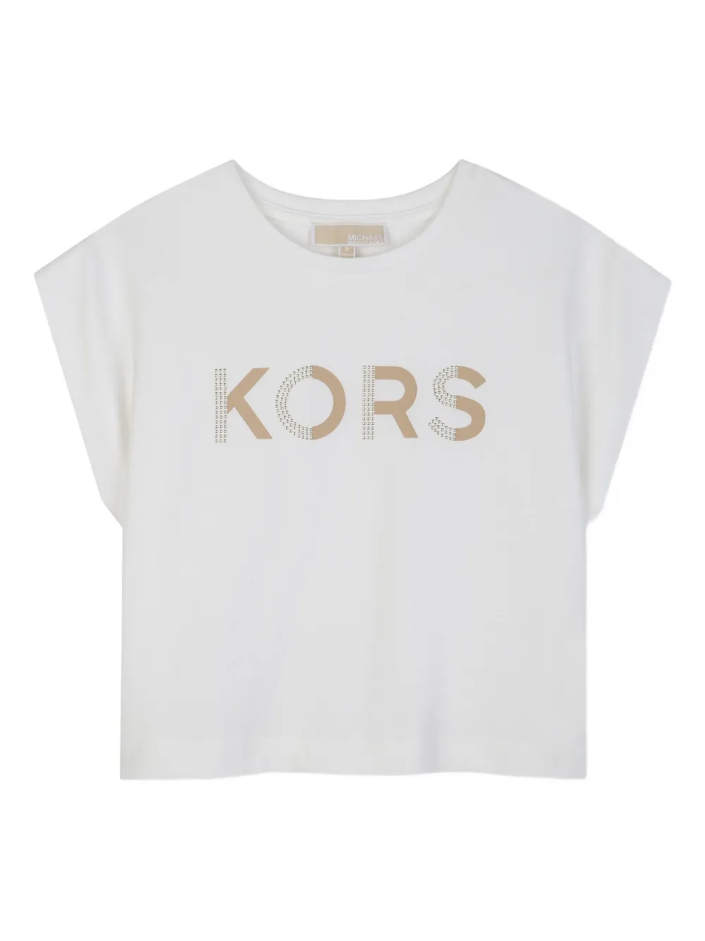 Michael Kors Kids T-Shirt mit Logo-Detail - Weiß