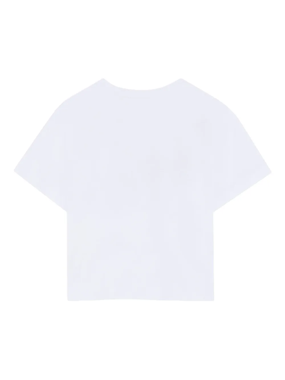 Lanvin Enfant T-shirt met bloemenprint Wit
