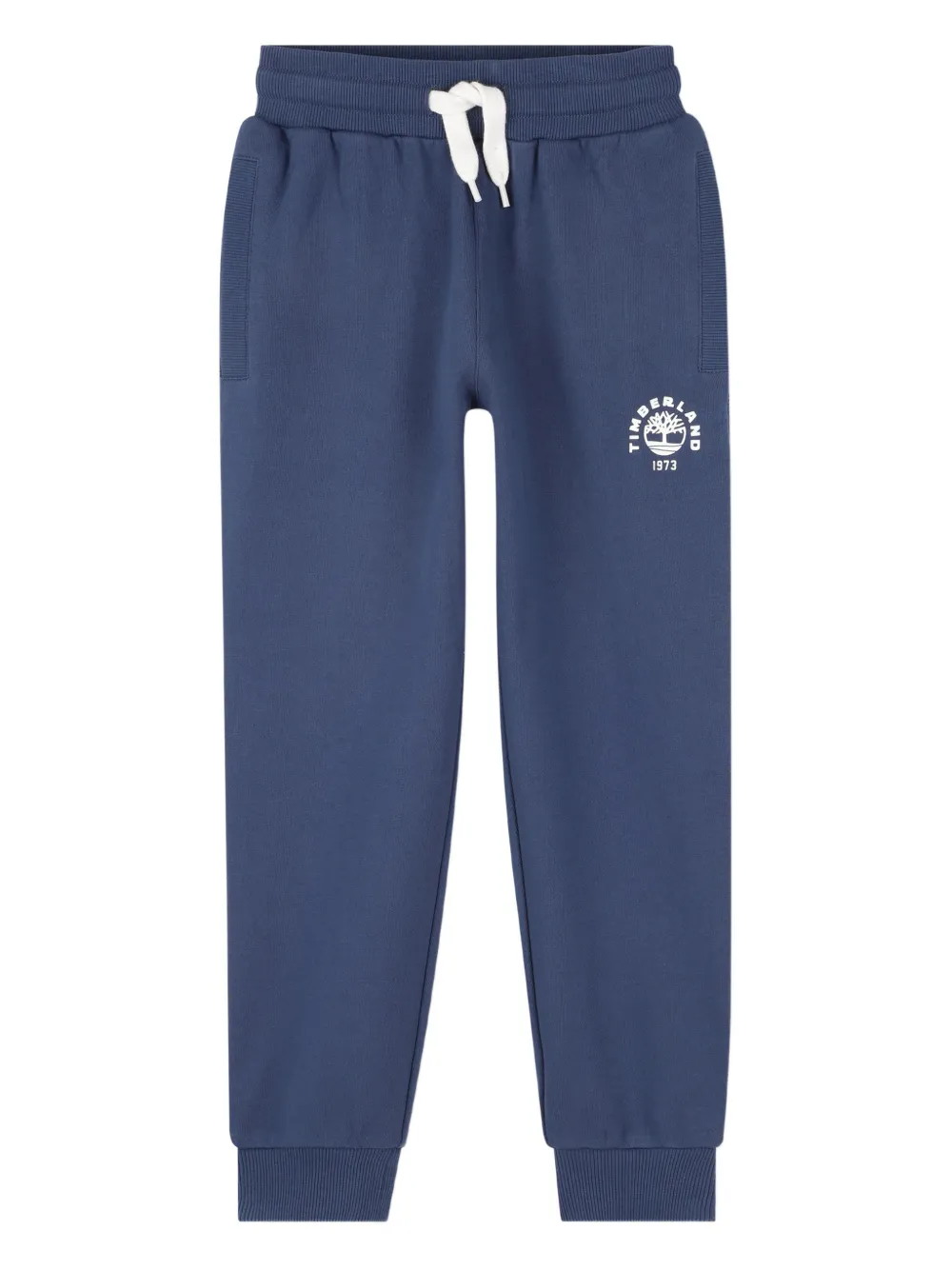 Timberland Kids Pantaloni sportivi con coulisse e logo - Blu