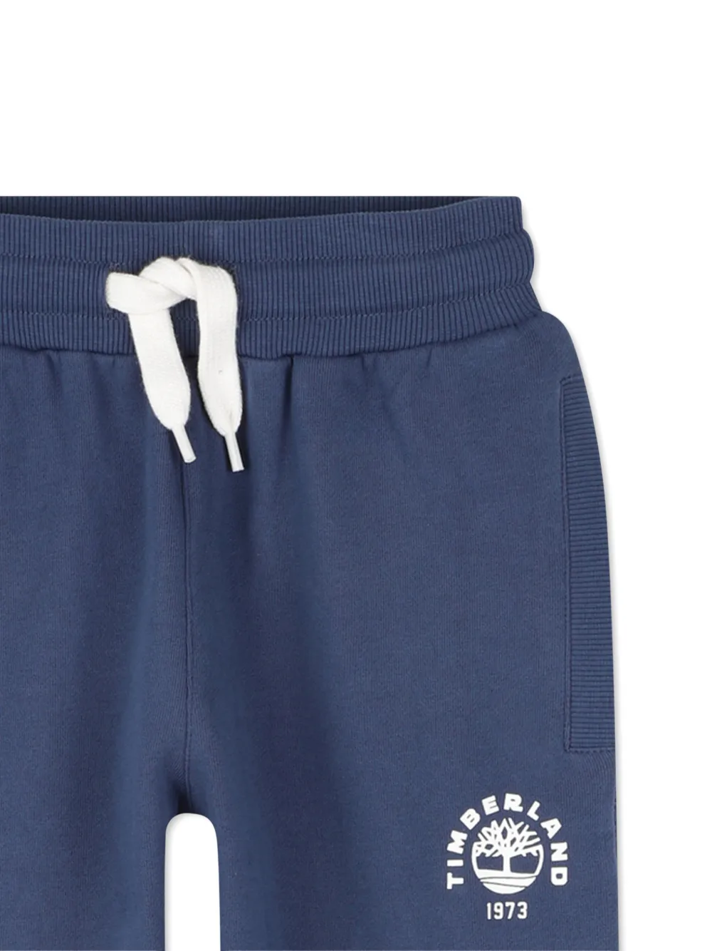 Timberland Kids Trainingsbroek met trekkoordtaille en logo Blauw