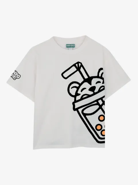 Kenzo Kids playera estampada