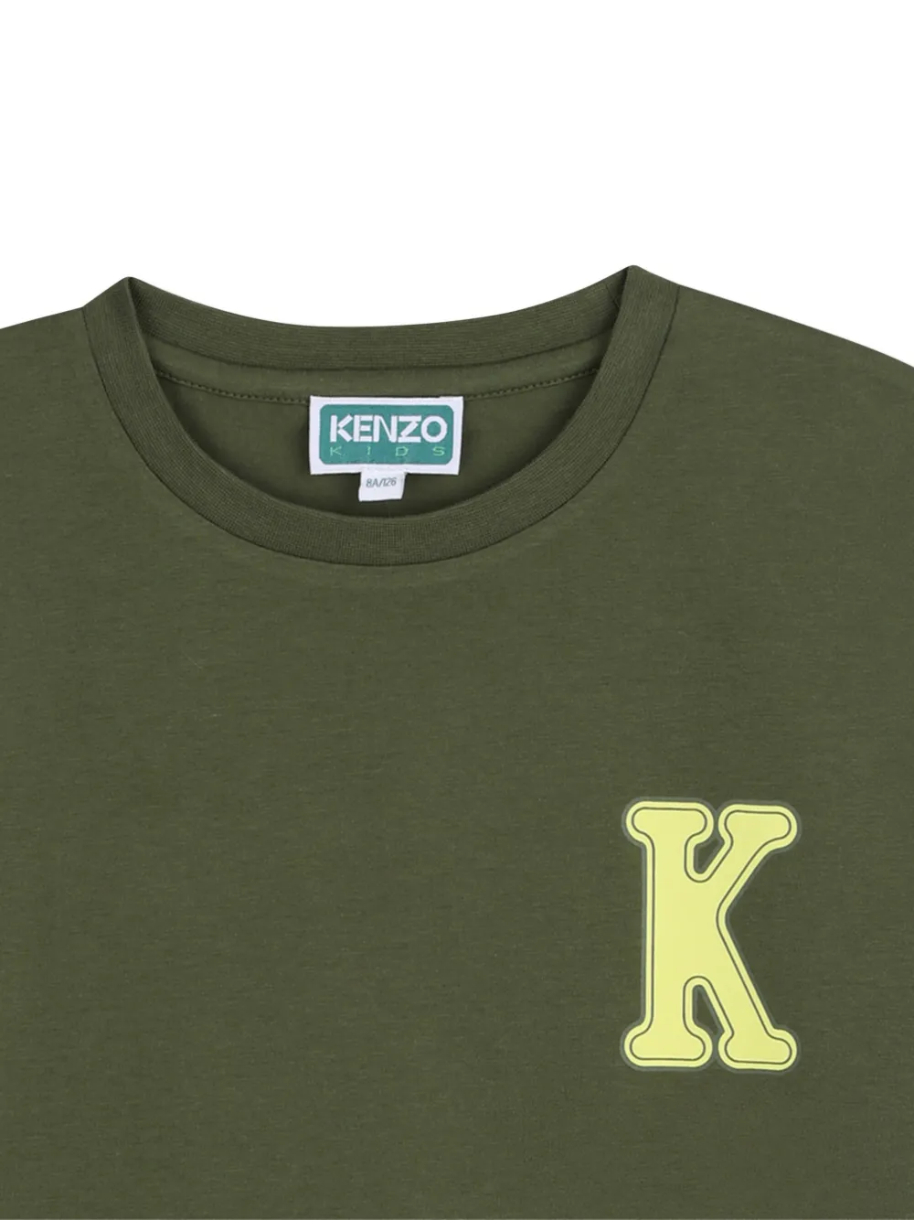  Kenzo Kids Camiseta Con Motivo Gráfico - Verde 