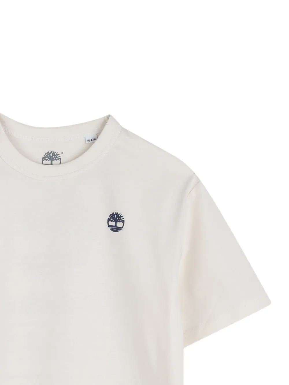 Timberland Kids T-shirt met logo Wit