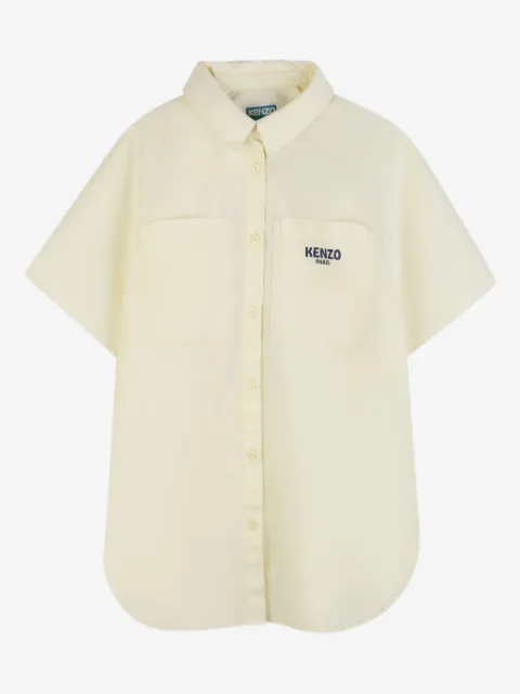 Kenzo Kids robe-chemise à imprimé graphique