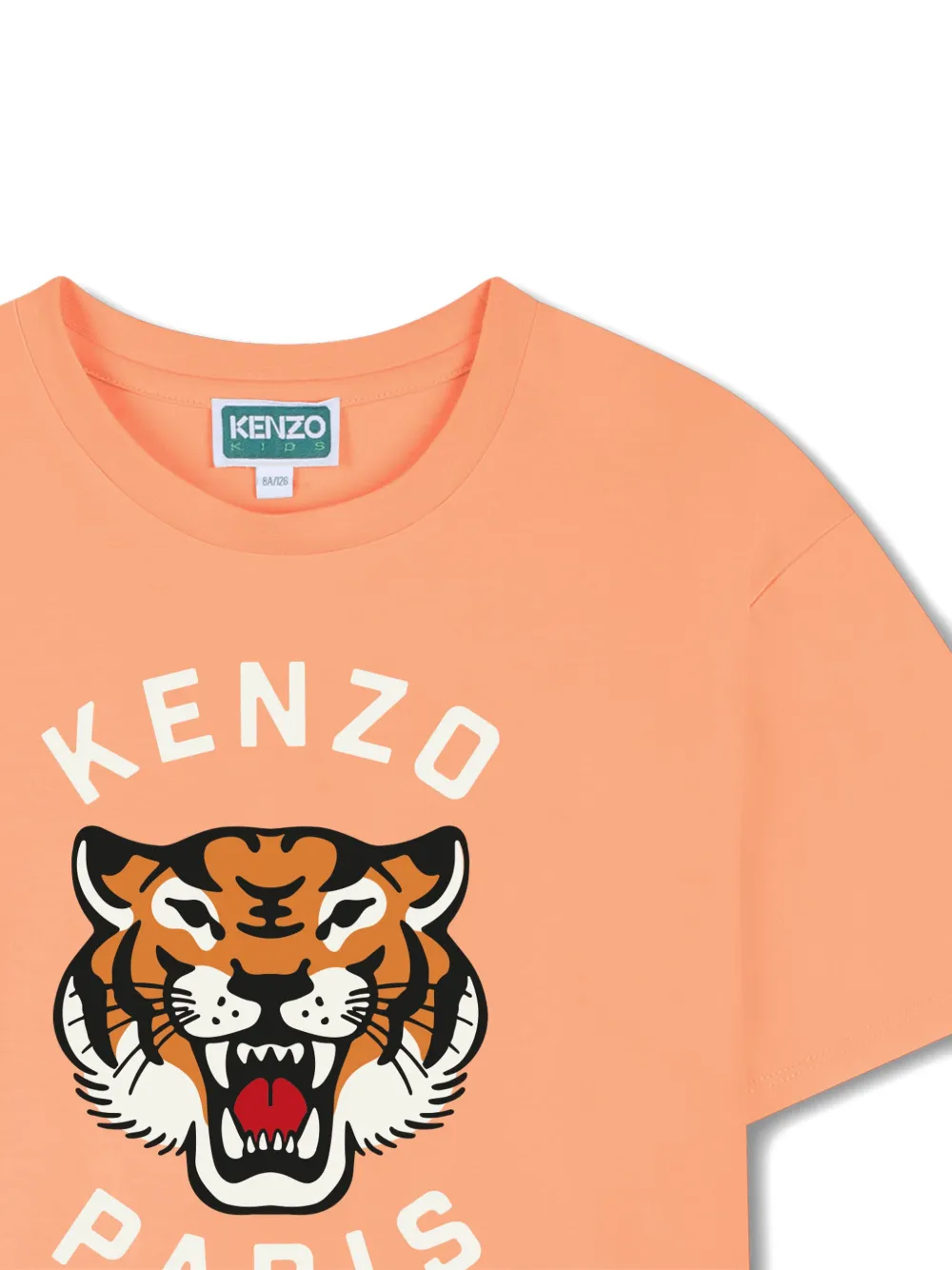  Kenzo Kids Tiger Graphic T-shirt - Orange 