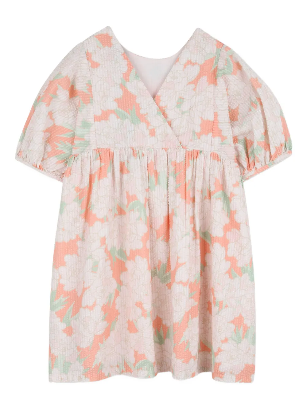 Floral-Print Casual Dress