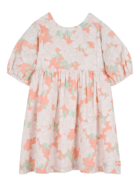 Kenzo Kids floral-print casual dress