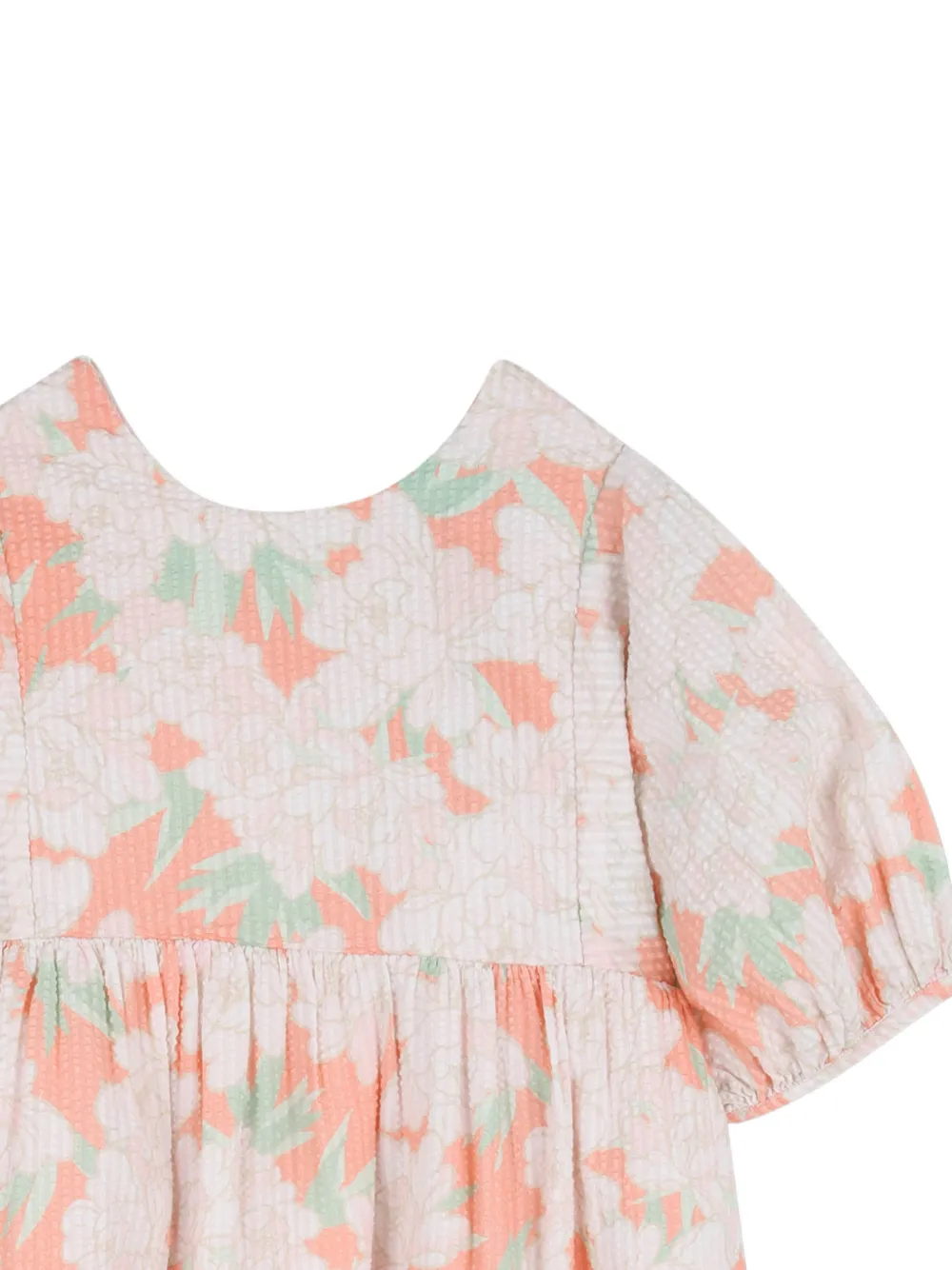 Floral-Print Casual Dress
