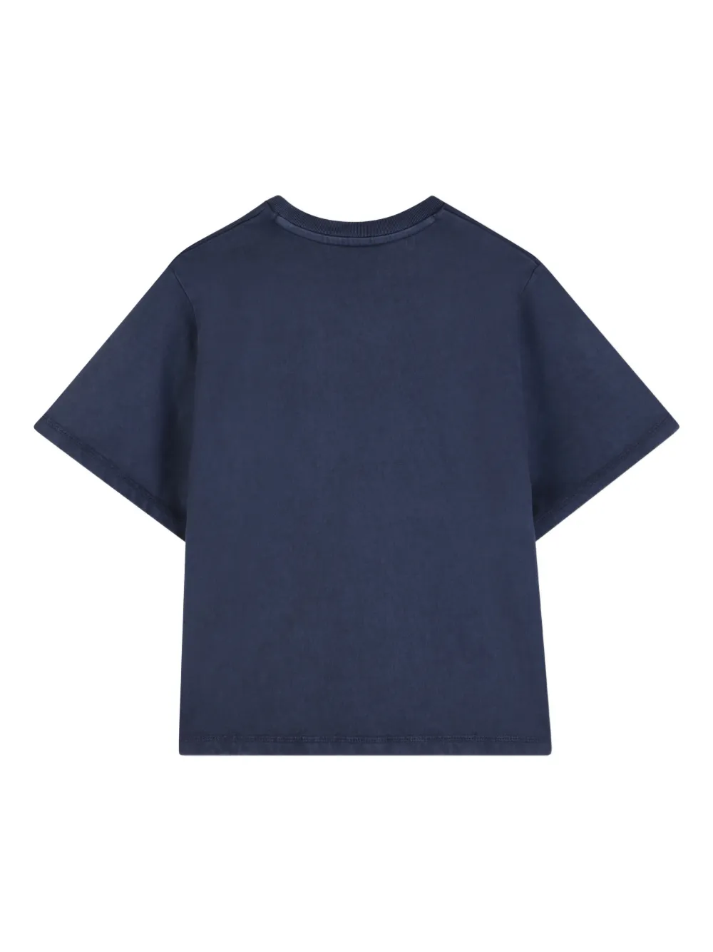 Zadig & Voltaire Kids T-shirt met ronde hals en printdetail Blauw