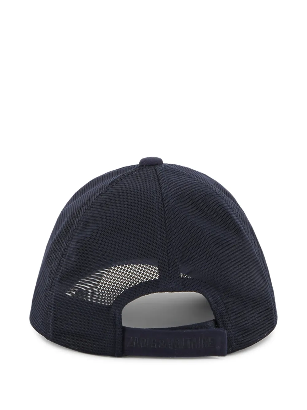 Zadig & Voltaire Kids Honkbalpet met borduurwerk - Blauw