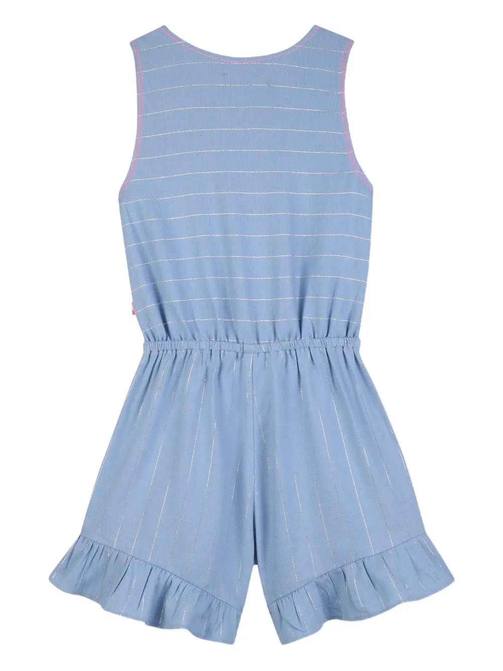 Billieblush Gestreept playsuit met ruches Blauw