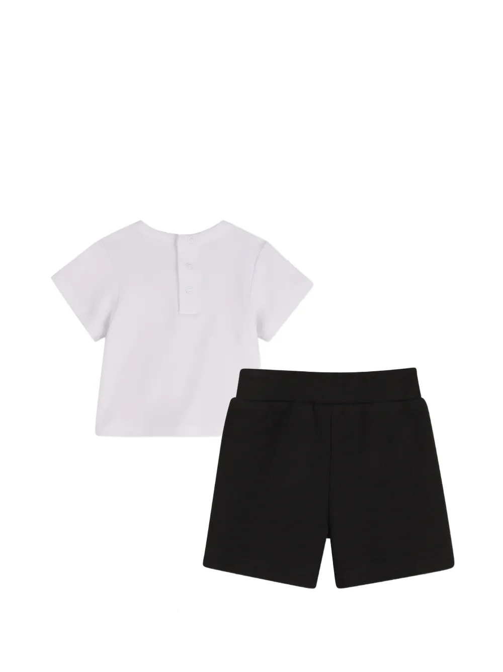  Marc Jacobs Kids Striped-print Shorts Set - Black 
