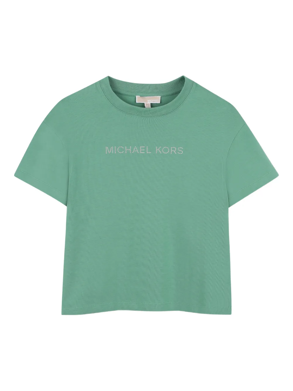 Michael Kors Kids logo-detail T-shirt - Verde