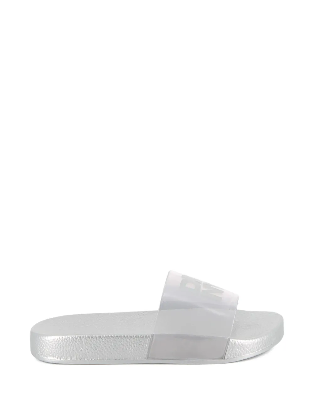 Dkny Kids Slippers met logo Grijs