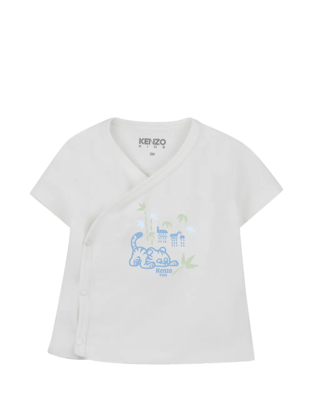 Kenzo Kids Shortsset met logodetail Blauw
