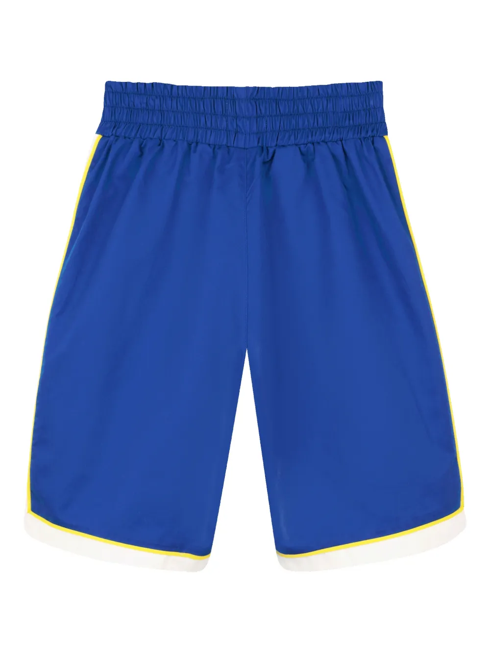 Kenzo Kids Shorts met elastische tailleband en applicatie Blauw