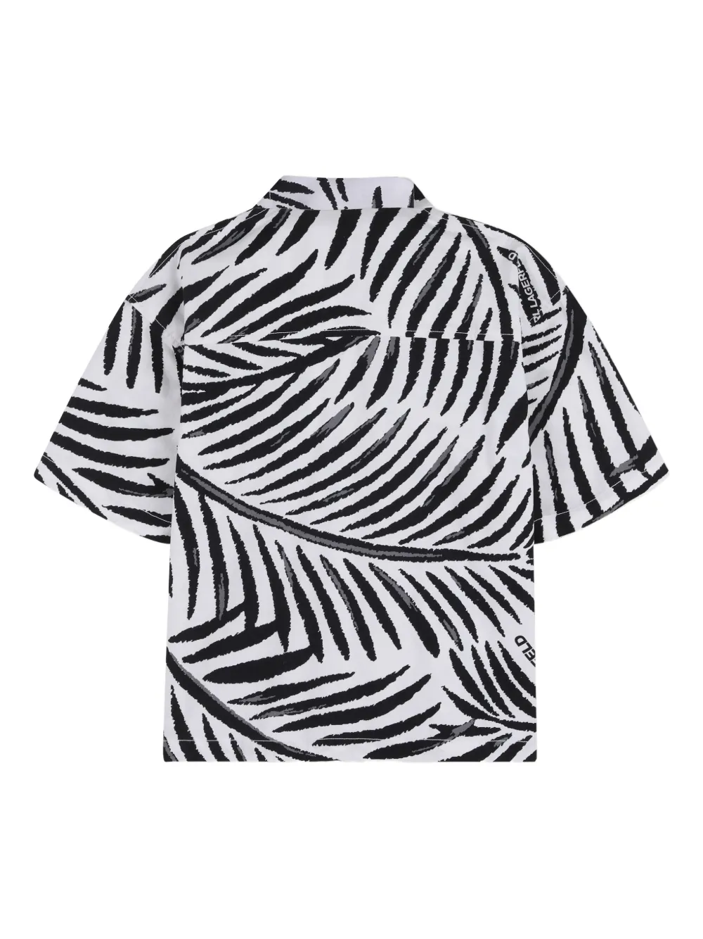 Karl Lagerfeld Kids Shirt met print Wit