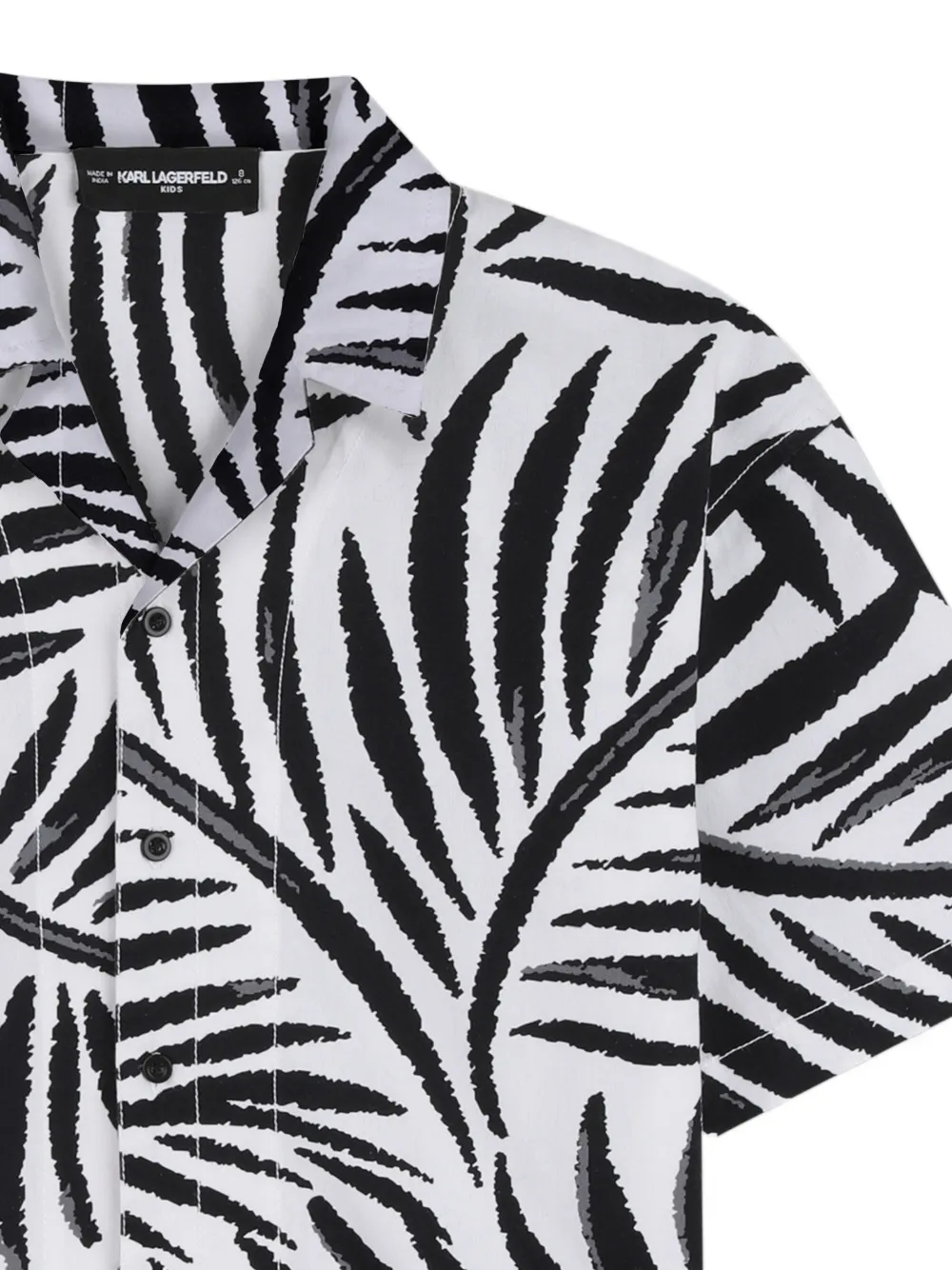 Karl Lagerfeld Kids Shirt met print Wit