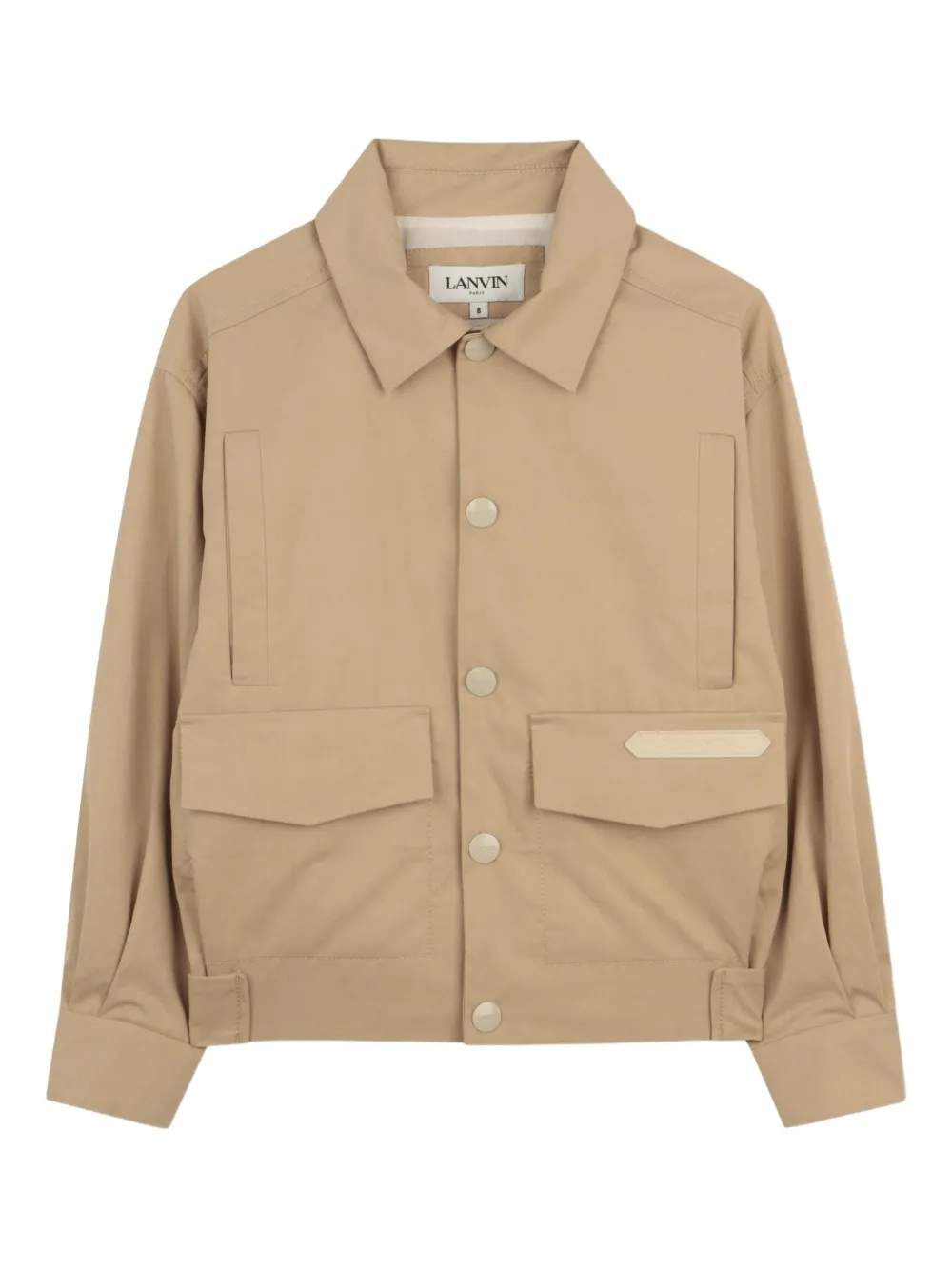 Lanvin Enfant Jacke mit Klappentasche - Nude
