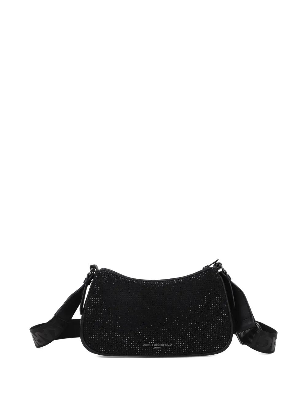 Karl Lagerfeld Kids Tas verfraaid met logo Zwart