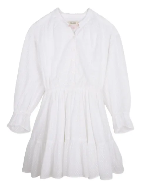 Zadig & Voltaire Kids ruffled-detail dress