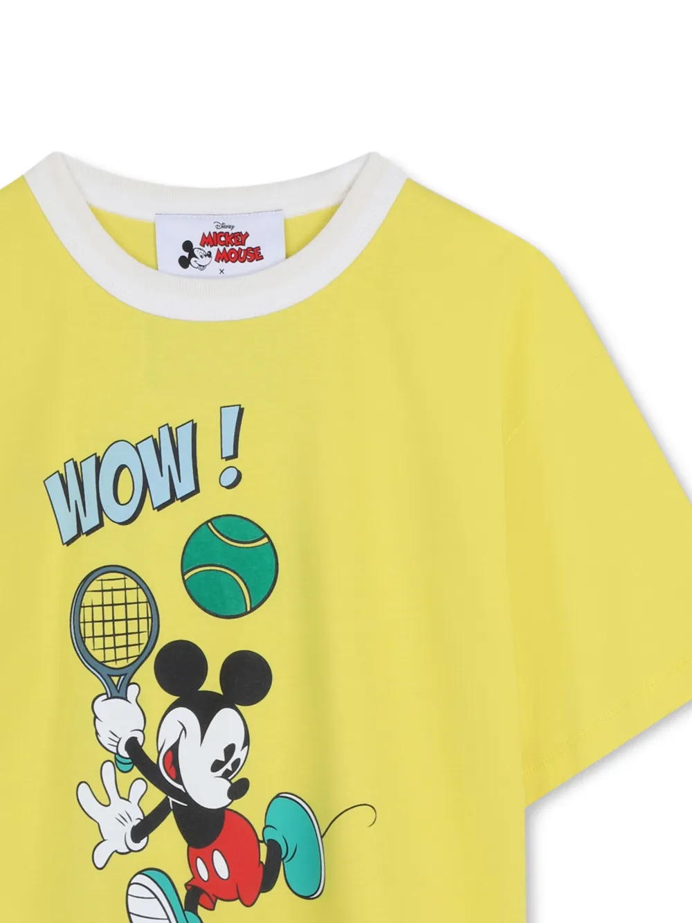 Marc Jacobs Kids x Mickey Mouse T-shirt met print Geel