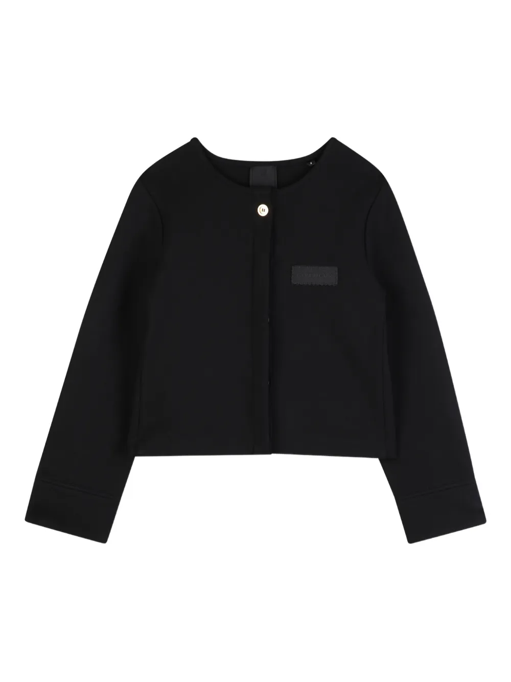 Givenchy Kids logo-patch jacket - Nero