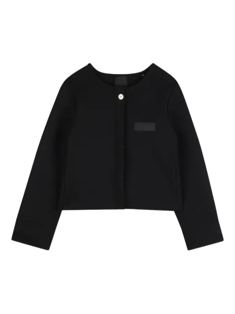 Givenchy Kids logo-patch jacket