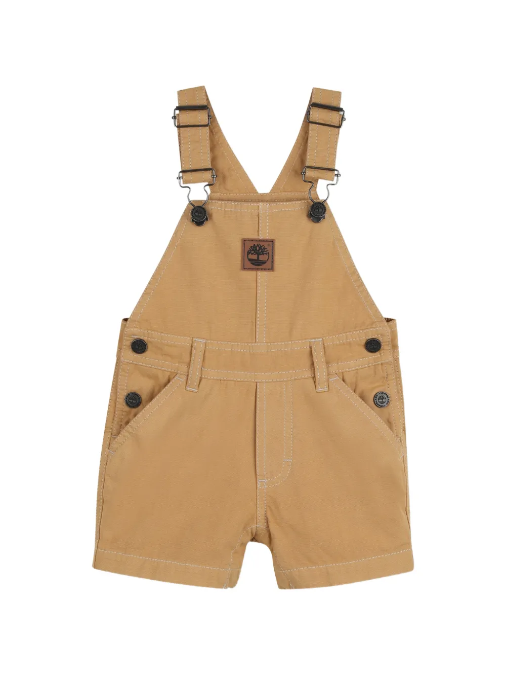 Timberland Kids pocket-detail dungarees - Toni neutri