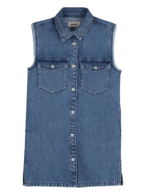 Zadig & Voltaire Kids vestido con botones