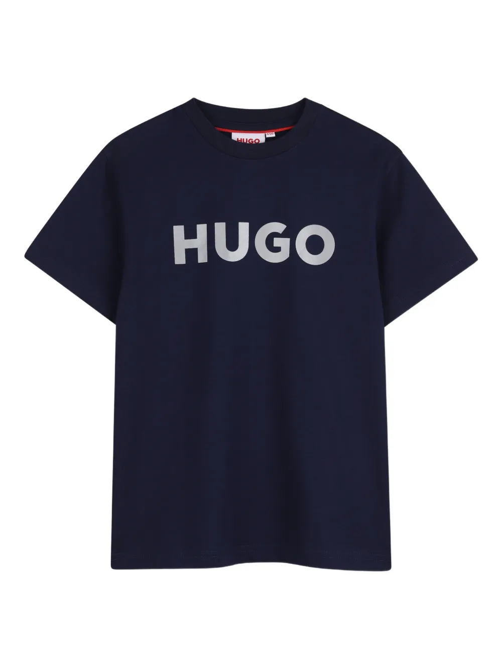 HUGO KIDS T-shirt con logo - Blu