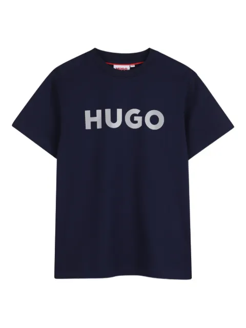 HUGO KIDS logo-detail T-shirt