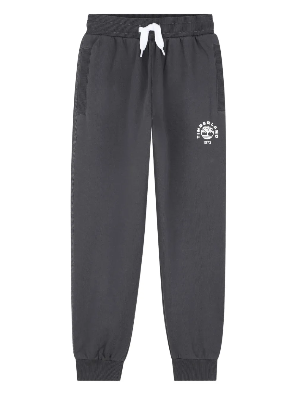 Timberland Kids logo track pants - Grigio