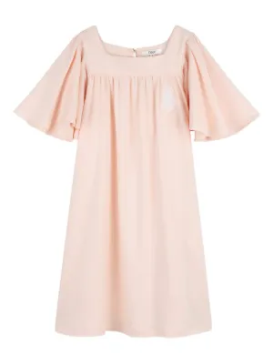 Bonpoint レースディテール ワンピース | ニュートラル | FARFETCH JP