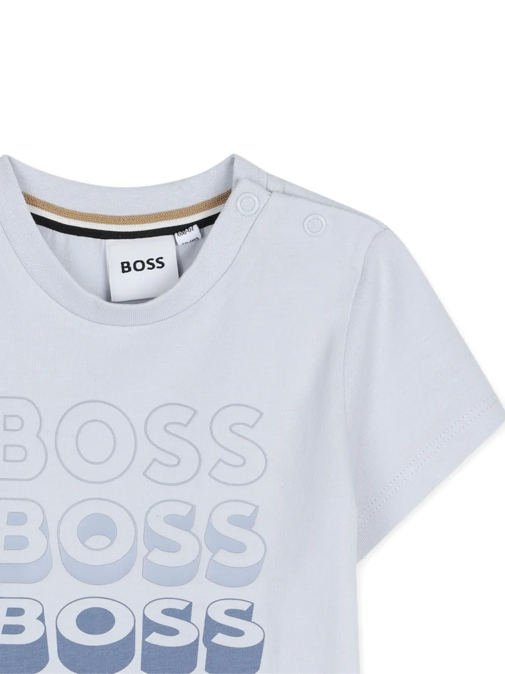 BOSS Kidswear T-shirt Blauw
