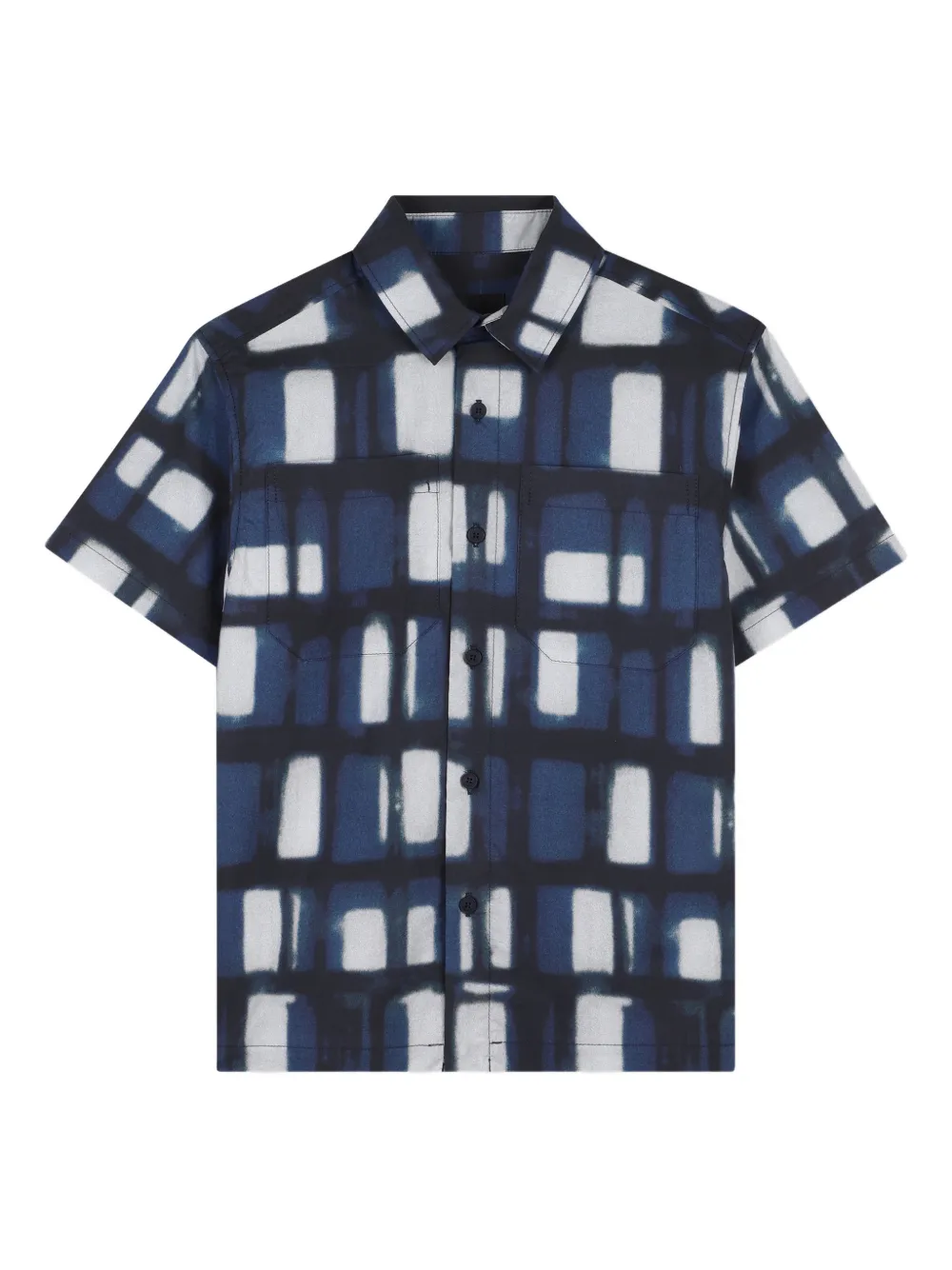Givenchy Kids Gemustertes Oberteil - Blau